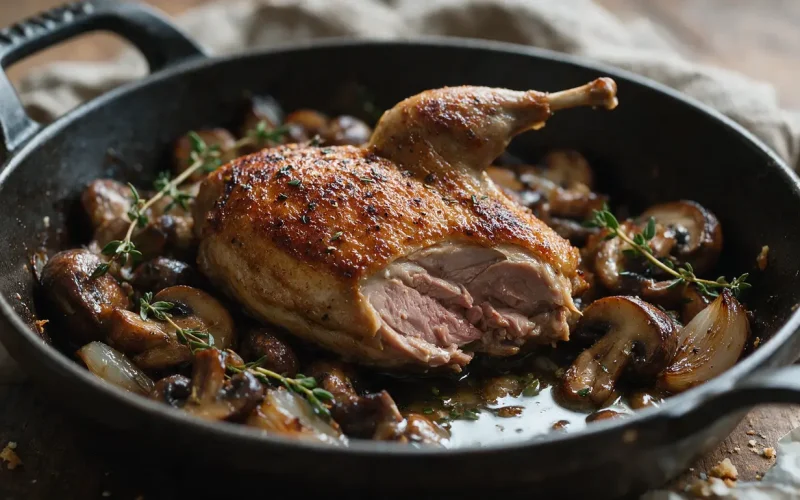 Recette de caille : la cuisson en cocotte qui la rend fondante et savoureuse à chaque fois
