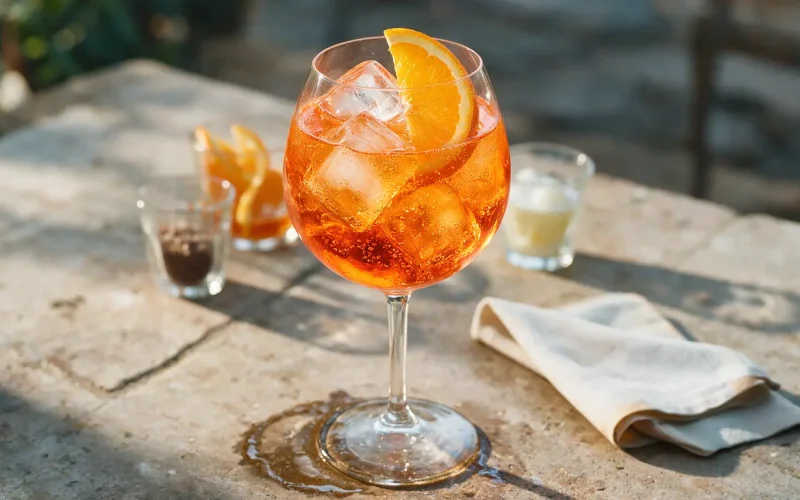 Spritz maison : je prépare le cocktail de l&rsquo;été en 2 minutes avec seulement 3 ingrédients