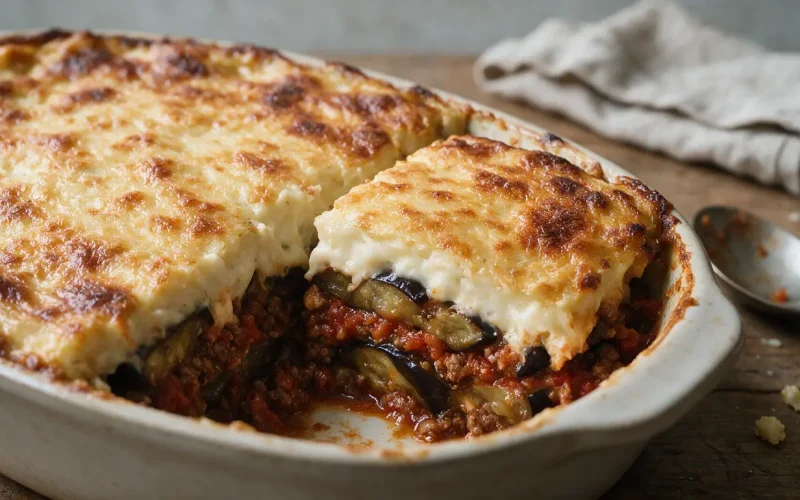 Moussaka maison : je remplace un seul ingrédient et le résultat est encore plus fondant et savoureux