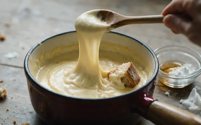 Fondue savoyarde : le petit geste des montagnards pour qu’elle reste crémeuse jusqu’à la dernière bouchée