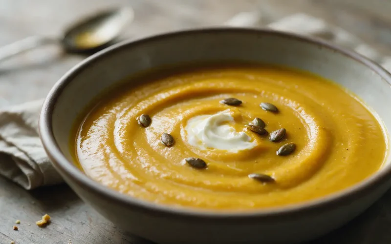 Velouté de butternut : j&rsquo;ajoute un seul ingrédient et il est encore plus onctueux et savoureux