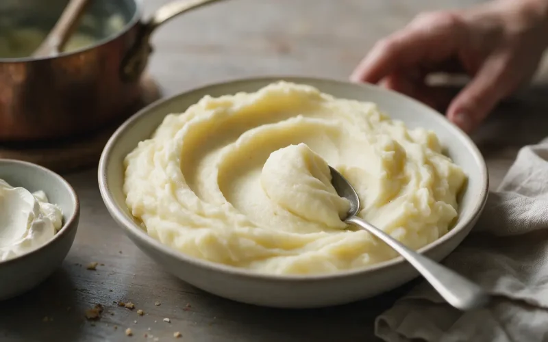 Purée maison : j&rsquo;ajoute un seul ingrédient et elle devient incroyablement onctueuse