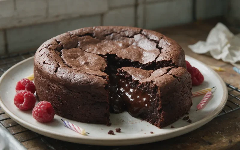 Gâteau d’anniversaire : je prépare ce fondant au chocolat en 20 minutes et tout le monde se ressert